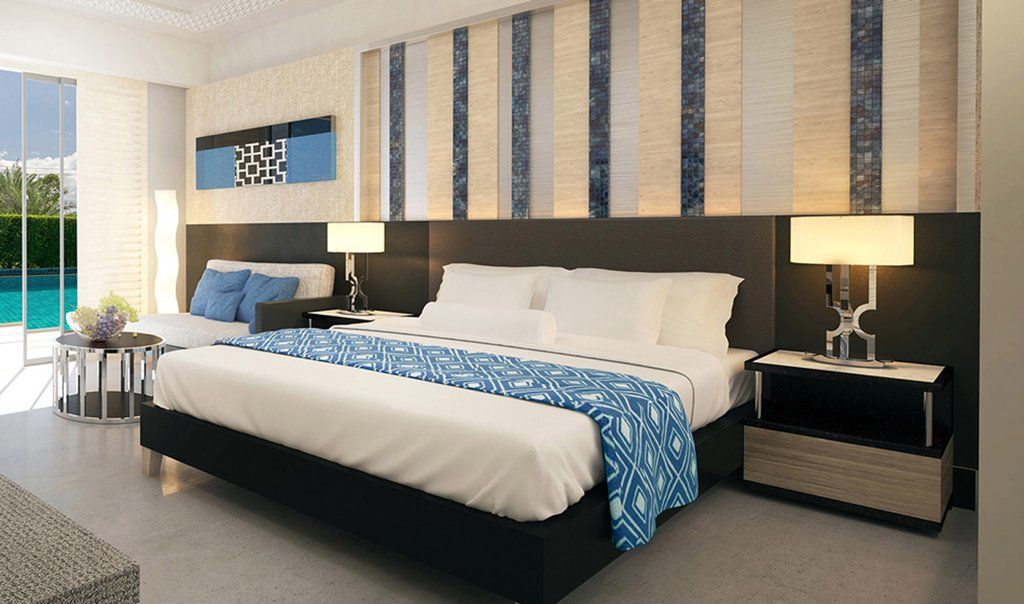 Henann Palm Beach Resort Balabag  Εξωτερικό φωτογραφία A bedroom